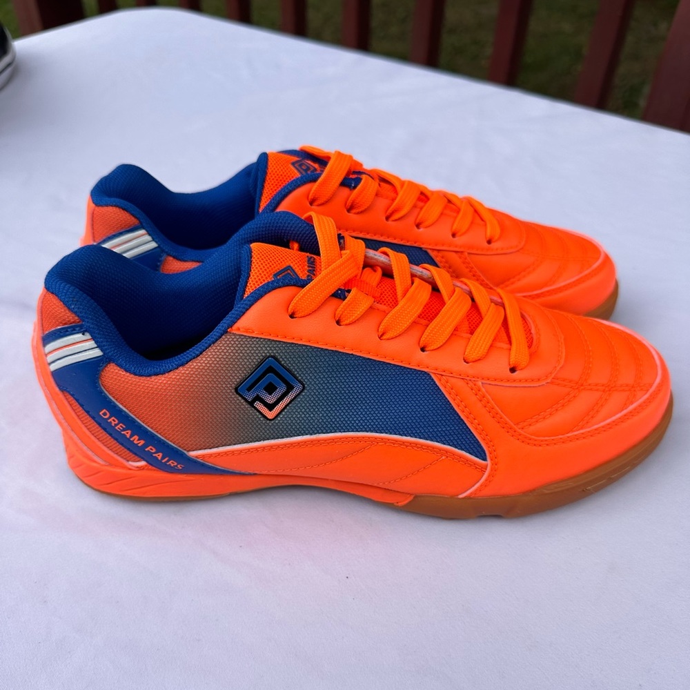 Dream Pair Lace-up kids turf, track, grass lace up cleats
